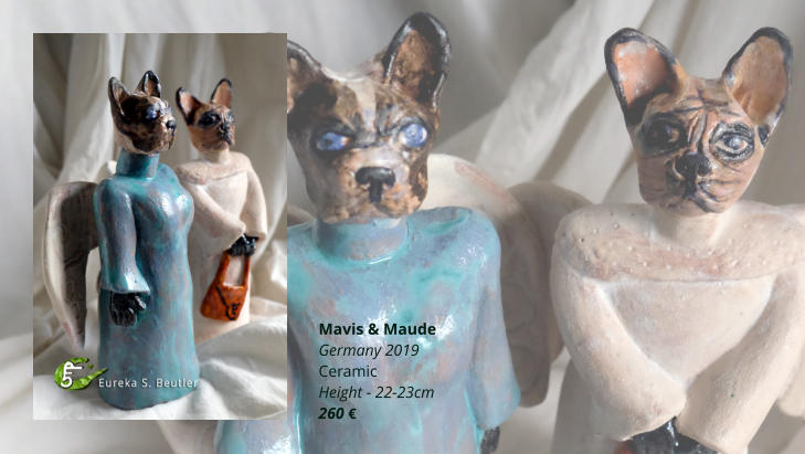 Mavis & Maude Germany 2019 Ceramic Height - 22-23cm 260 €