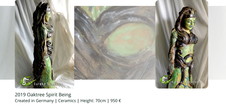 2019 Oaktree Spirit Being Created in Germany | Ceramics | Height: 70cm | 950 €